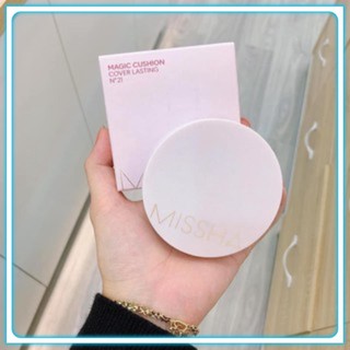 Phấn Nước Missha Cushion Cover Lasting Tone 21 và Tone 23