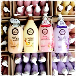 💓💓sữa tắm cao cấp happy bath 900ml hàn quốc