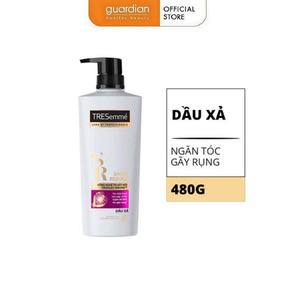 Dầu Xả TRESemmé Salon Rebond Ngăn Tóc Gãy Rụng 480G