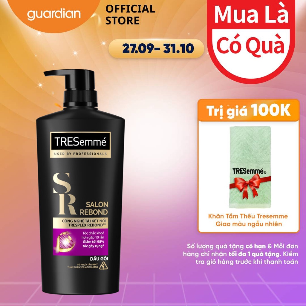 Dầu Gội Ngăn Tóc Gãy Rụng Tresemmé Salon Rebond 640Gr