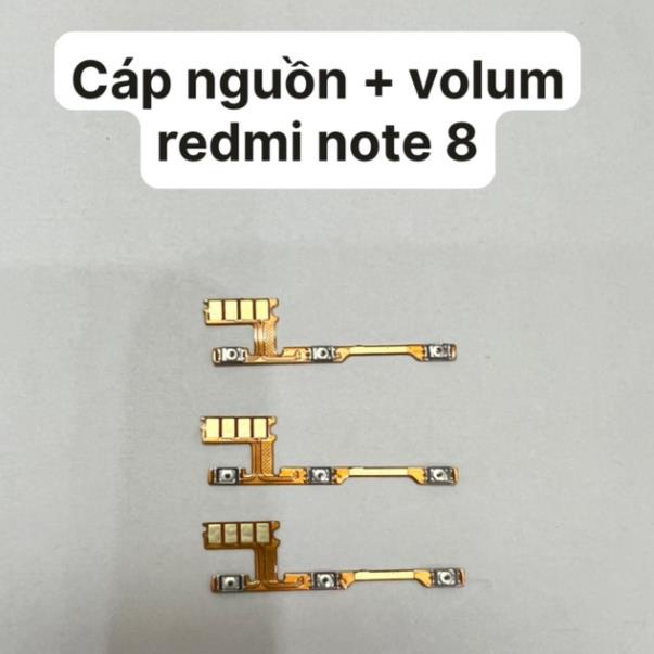 Cáp nguồn và volum Redmi note 8 - xiaomi