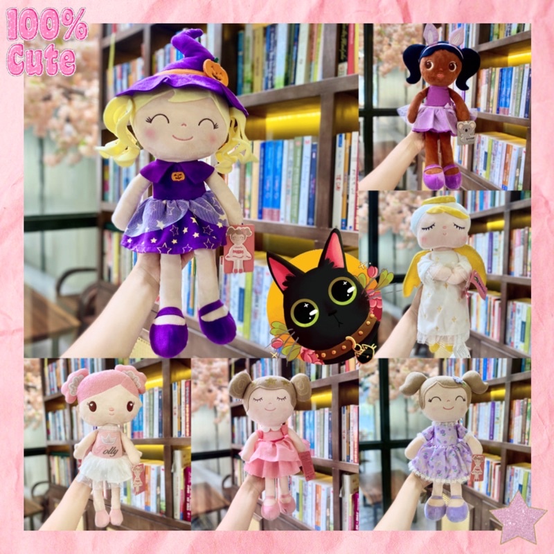 🎀 20+ mẫu 🎀 Búp Bê Nhồi Bông Chính Hãng Mềm Mại Cho Bé_ Búp bê công chúa thiên thần Metoo Angela Gloveleya cao cấp