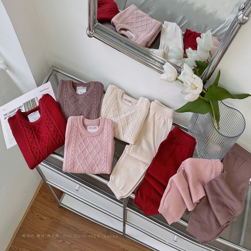 Set len trơn cho bé