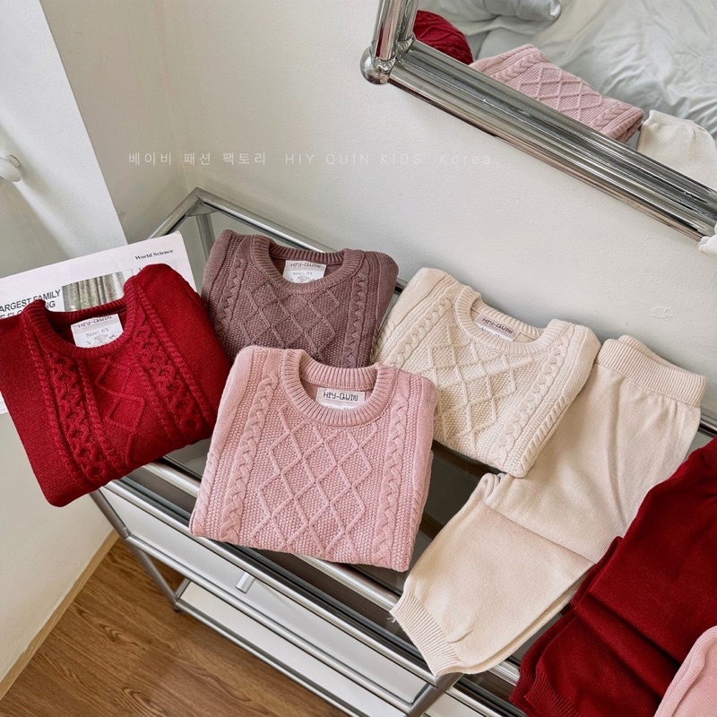 Set len trơn cho bé