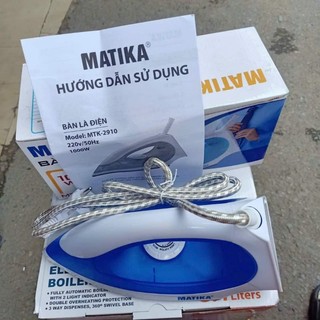 Bàn ủi khô cầm tay matika mtk-2910