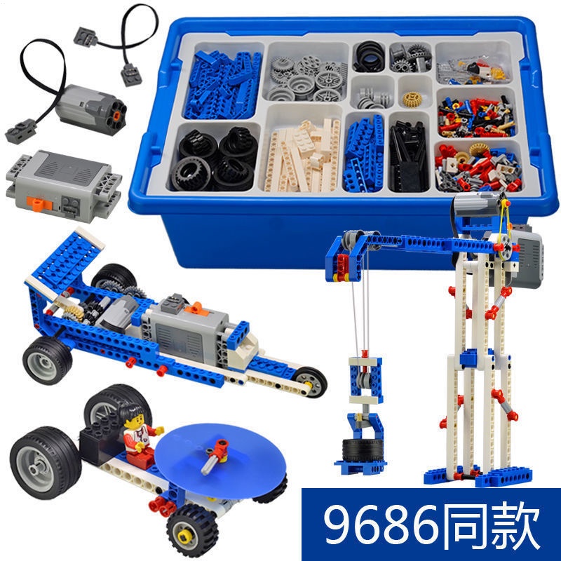 Đồ Chơi lego Lập Trình lego 9686 Có Động Cơ Cơ