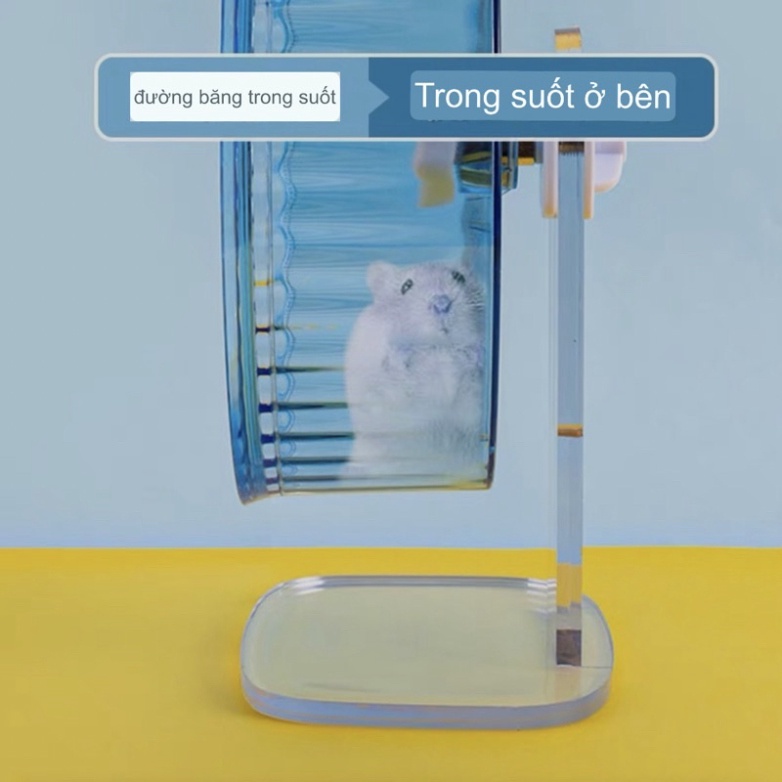 Wheel bánh xe chạy cho Hamster kèm đế