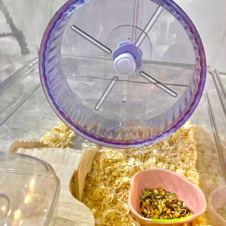 Wheel bánh xe chạy cho Hamster kèm đế