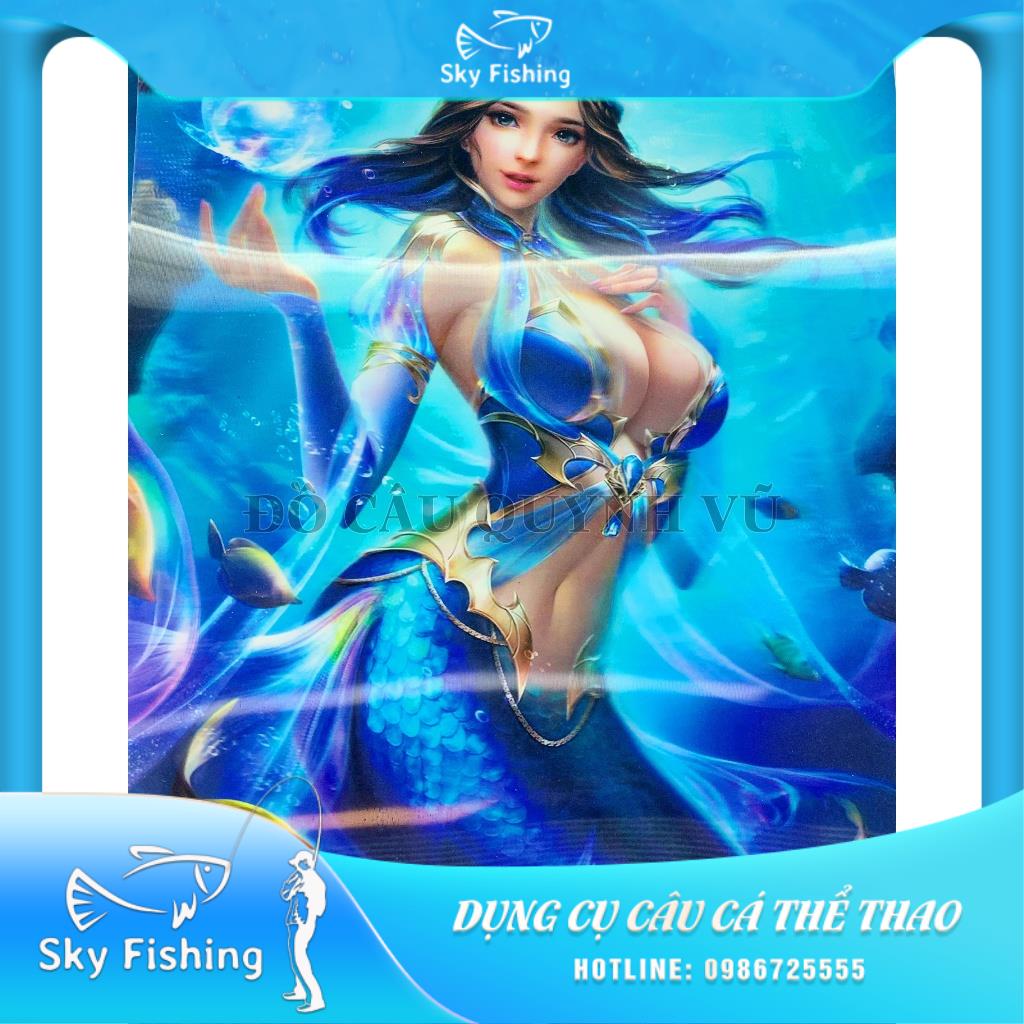 Miếng dán mặt thùng 3D câu cá chống xước, chống mài mòn hiệu quả