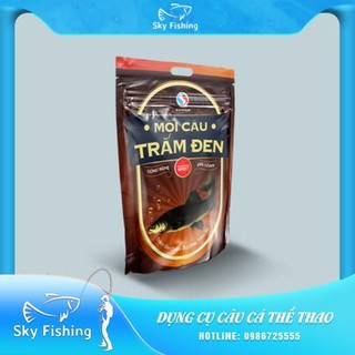 Mồi câu trắm đen vị thơm Sapham , chuyên câu cá trắm trắng, cá chép, trắm dạng cỏ 1500g - Đồ Câu Đài Sky Fishing