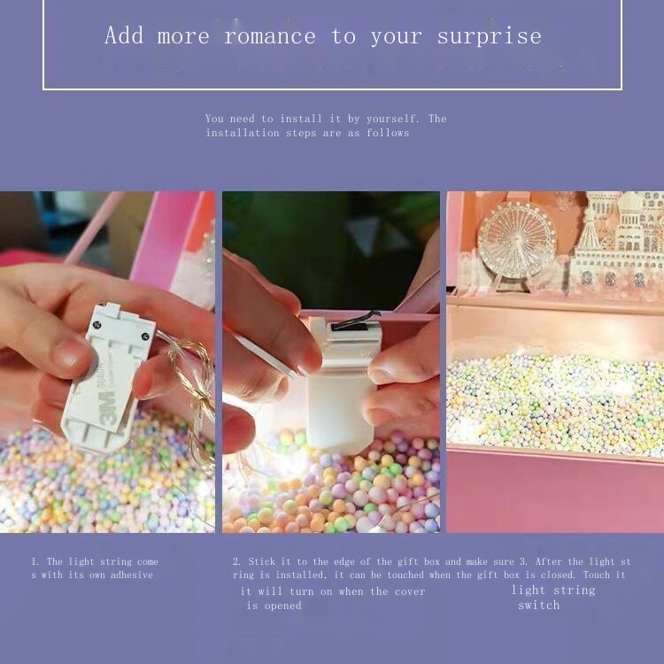 Hộp Quà Tặng Sinh Nhật Kiểu Đầm Công Chúa Trung Hoa Xinh Xắn Cho Bé Gái