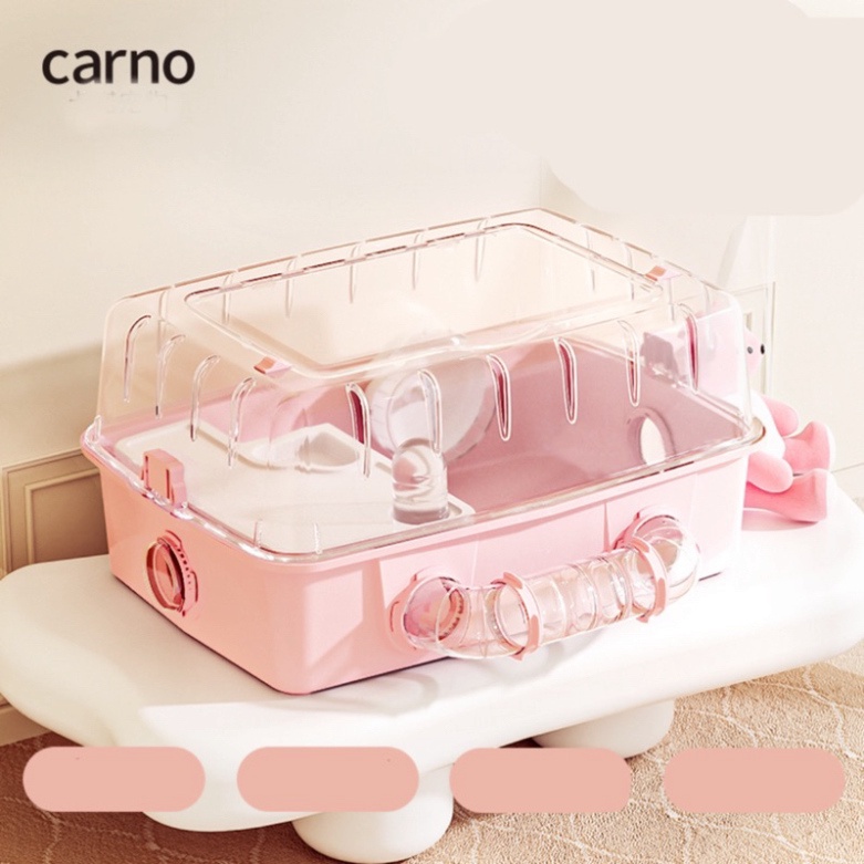 [ORDER] Lồng Hamster 51cm full phụ kiện hãng Carno