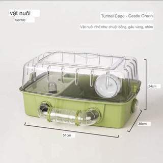 [ORDER] Lồng Hamster 51cm full phụ kiện hãng Carno