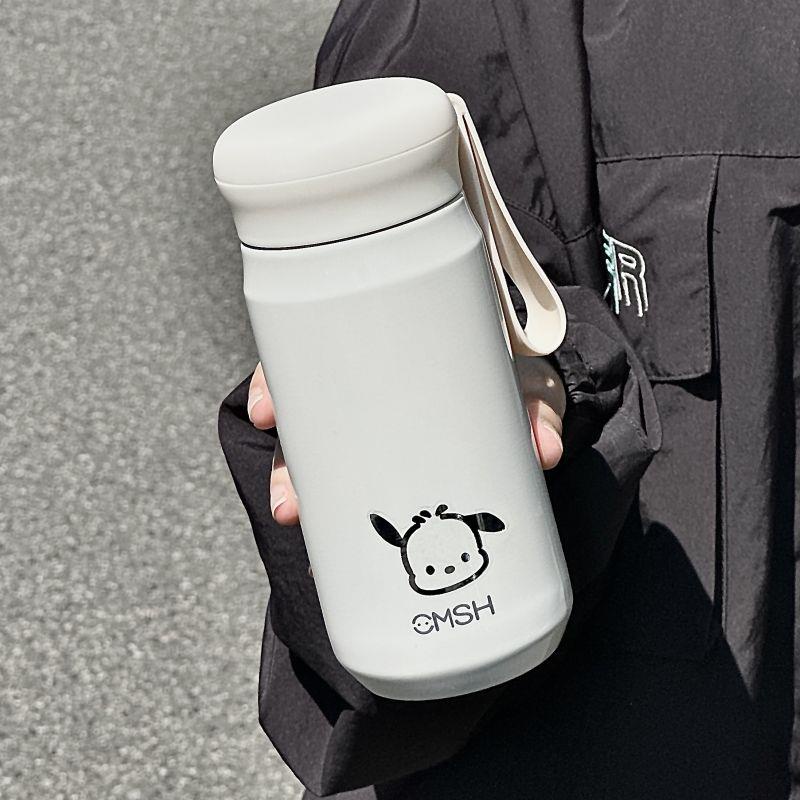 Thermos Bình Nước Giữ Nhiệt Bằng Thép Không Gỉ 316 Thiết Kế Đơn Giản Dễ Thương