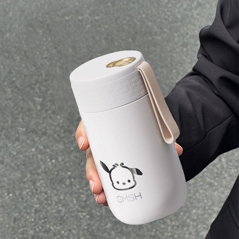 Thermos Bình Nước Giữ Nhiệt Bằng Thép Không Gỉ 316 Thiết Kế Đơn Giản Dễ Thương