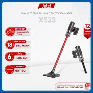 Máy hút bụi cầm tay không dây JETZT XS23, 6 tầng lọc bụi, lực hút 18.000PA (Hàng New Like - Cũ 90%)