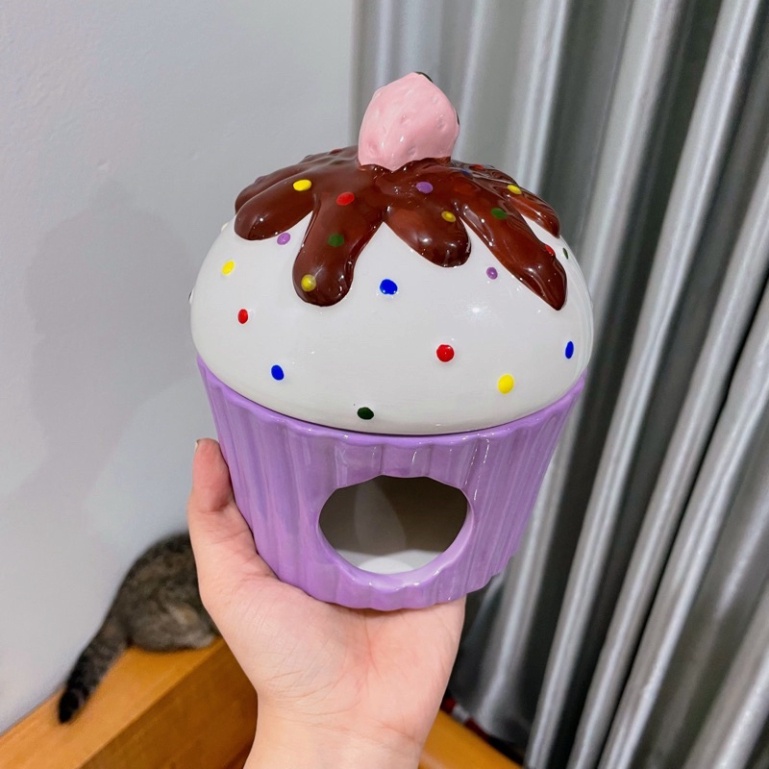 Nhà ngủ sứ bánh cupcake cho haasmter
