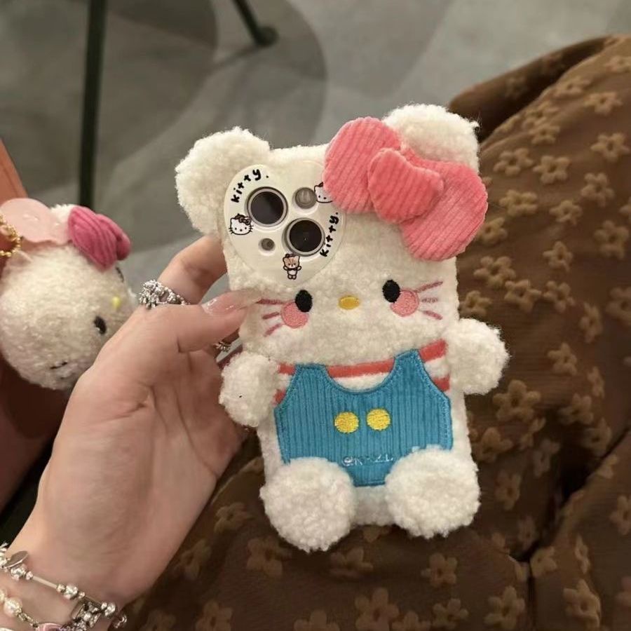 Ốp Điện Thoại Hình Mèo Hello Kitty Cho Iphone 15 / 14 / 13 / 12 / 11 11promax / xr / x / xs7 / 8plus