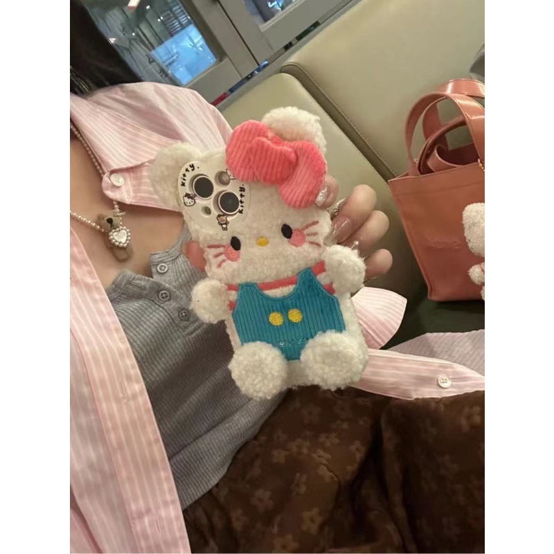 Ốp Điện Thoại Hình Mèo Hello Kitty Cho Iphone 15 / 14 / 13 / 12 / 11 11promax / xr / x / xs7 / 8plus