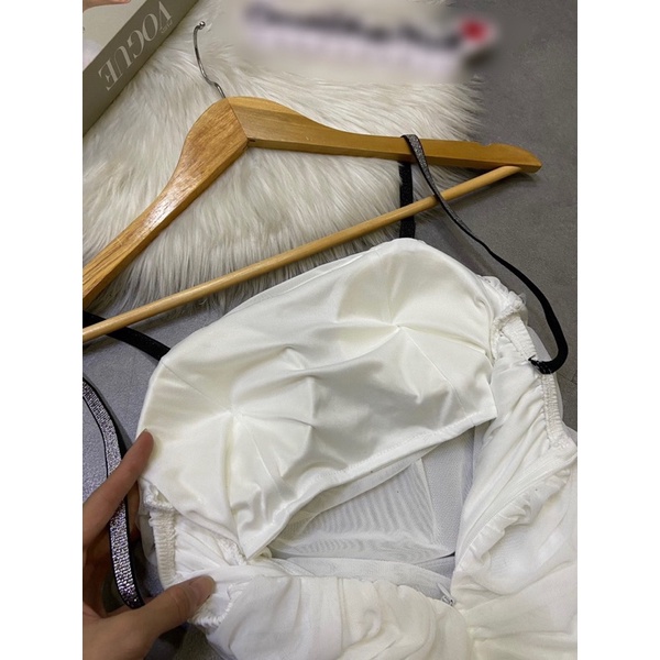 D90 Đầm Thun Body Nữ Hai Dây Khoét Eo 21Room Tôn Dáng Sexy Thời Trang Nữ Dự Tiệc