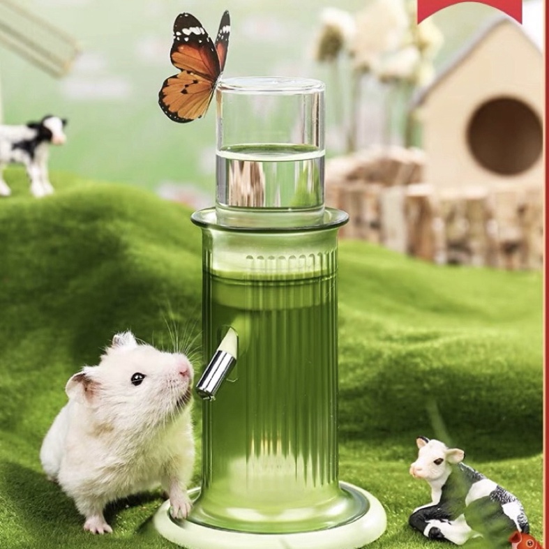 [ORDER] Đế bình nước thuỷ tinh phát sáng cho hamster hãng Carno ( ảnh thật)