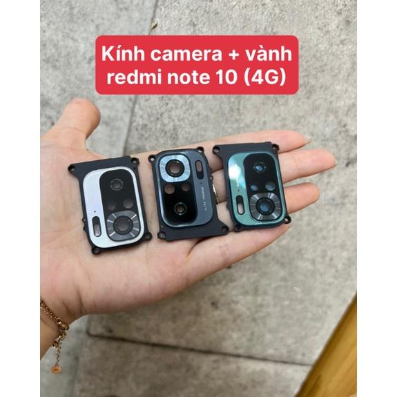 Kính camera + vành redmi note 10 /note 10s