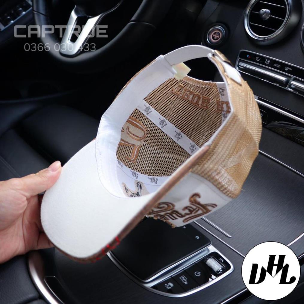 Mũ lưỡi trai, nón kết nam nữ True Religion vải Kaki đẹp Form chuẩn