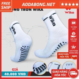 Tất bóng đá chống trơn Wika, tất đá banh có cao su chống trượt HCM