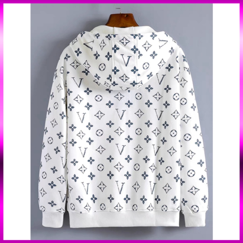 Áo Khoác Nỉ LV ❤ Áo Khoát Áo Hoodie Dày Dặn Dáng Rộng Nam Nữ NVA596 * Gía Sinh Viên *