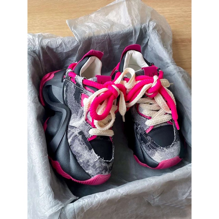 Giày Thể Thao denim Đế Dày Thoáng Khí Phong Cách Mới Mùa Thu 2023