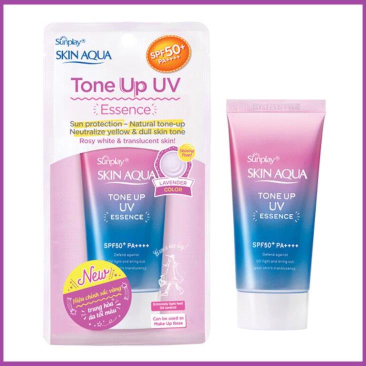 Kem chống nắng Sunplay Skin Aqua Tone Up UV Lavender SPF50+ PA++++ 50g