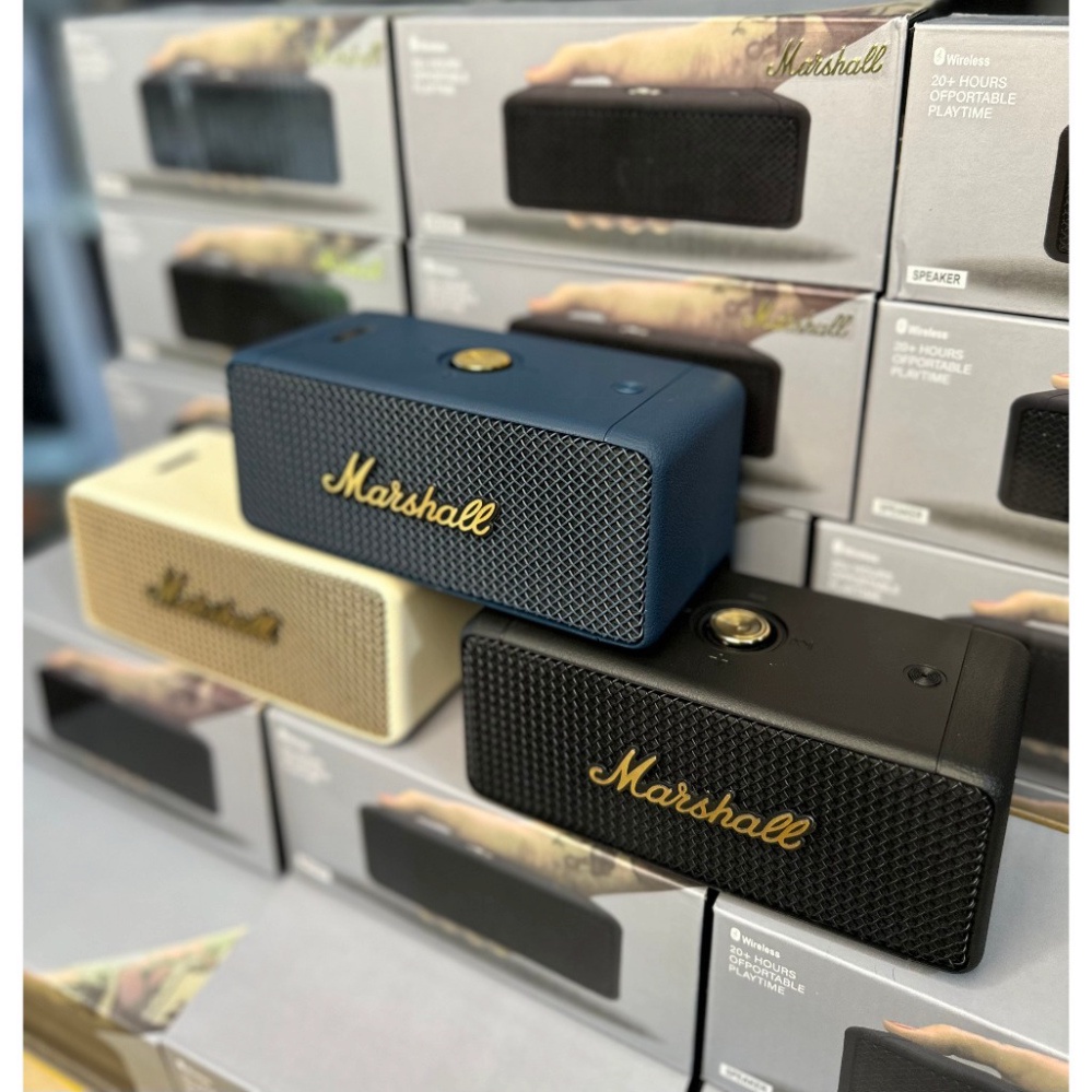 Loa bluetooth Marshall Emberton phiên bản 2023 chính hãng,loa không dây M2 20w pin trâu âm thanh chất lượng chống n