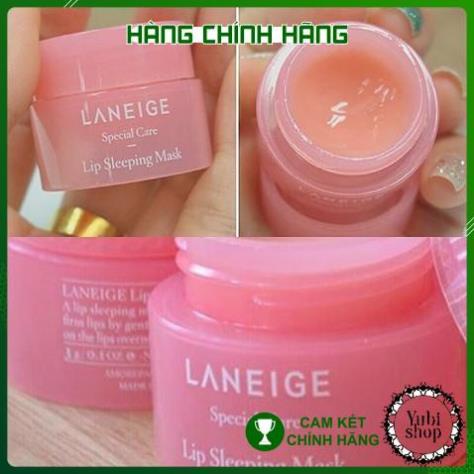 Mặt Nạ Ngủ Môi Laneige - Mặt Nạ Ngủ Môi Laneige 20g & 3g C