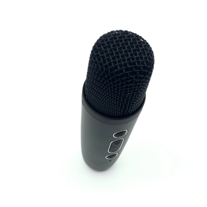 Loa Bluetooth L28+ Không Dây Kèm Micro Hát Karaoke, Loa Bluetooth Trong Suốt Có Đèn LED