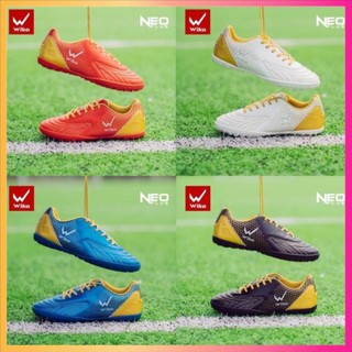 Giày Đá Bóng Wika Neo Plus Chính Hãng, Giày Bóng Đá Chất Liệu Da Pu Cao Cấp, Khâu Toàn Bộ Đế D TN