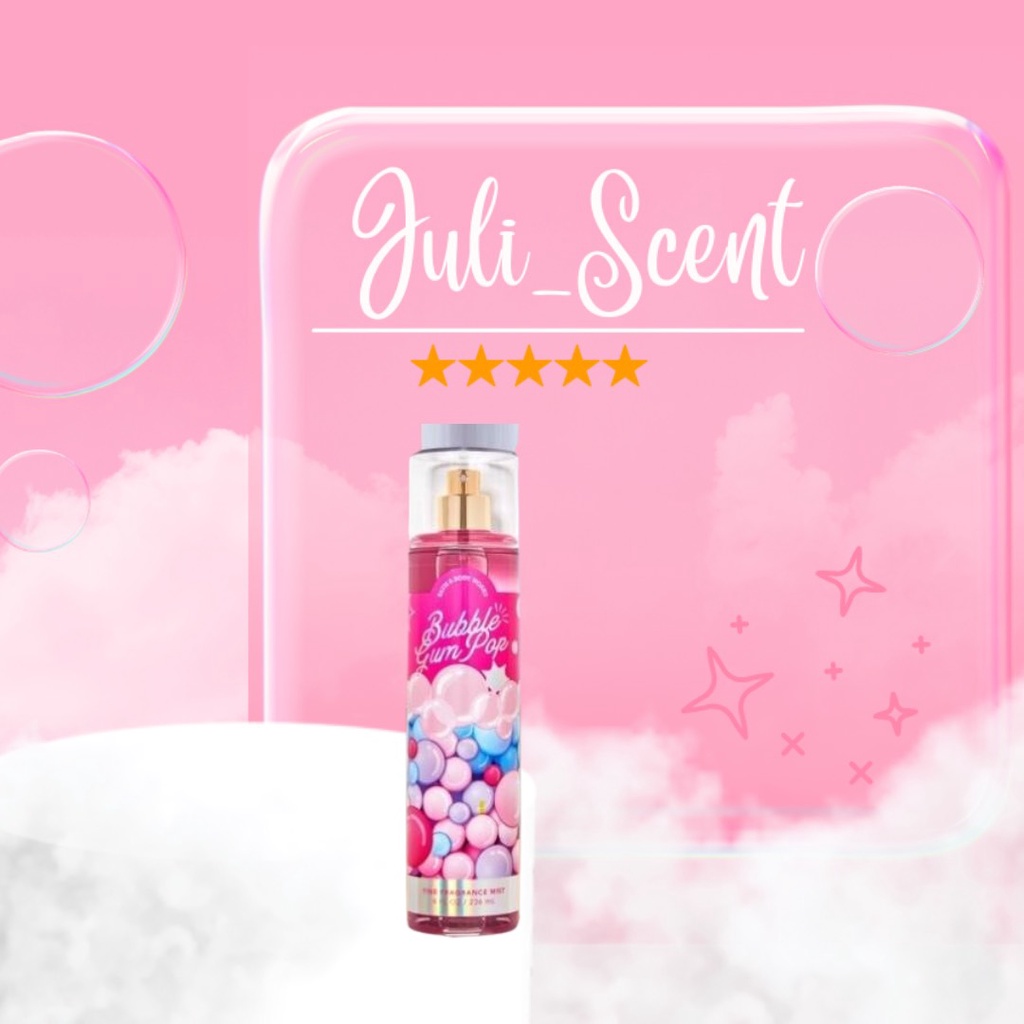 Xịt Thơm Bath & Body Works BUBBLE GUM POP