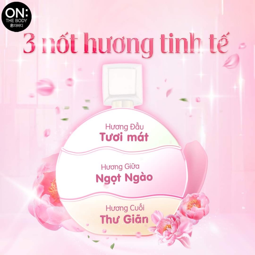 Sữa tắm dưỡng ẩm hương nước hoa On: The Body Perfume Classic Pink 1000g