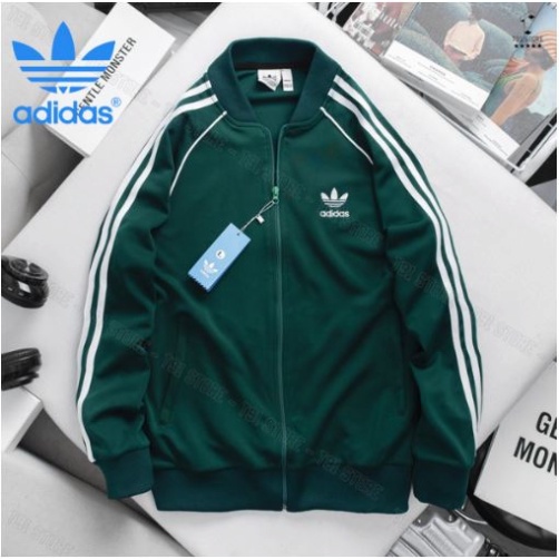 Áo Khoác Bomber Adidas Nan Nữ Thể Thao _Áo Khoác Adidas Chất Liêu Poly Co Dãn 4 Chiều Khoác Trend 2023