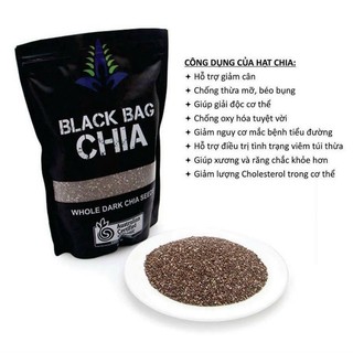 Hạt Chia ÚC BLACK BAG CHIA 500g