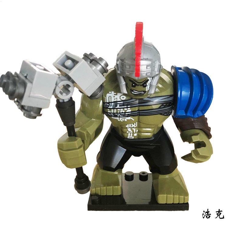 Đồ Chơi lego Lắp Ráp Nhân Vật hulk Màu Xanh Lá Cây Cho Bé Trai
