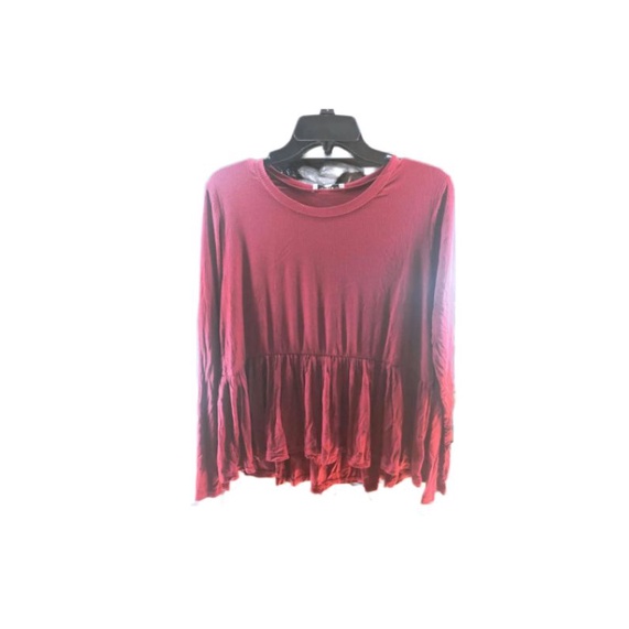 ÁO THUN PEPLUM TAY DÀI