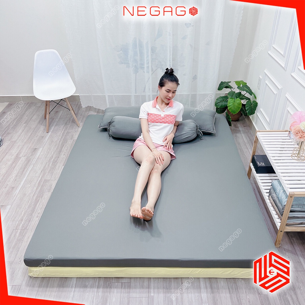 Ra đệm thun lạnh Ý Bọc 2 mặt kéo khóa cho nệm dưới 10cm | 1mx2m 1m2x2m 1m4x2m 1m6x2m 1m8x2m | TY2 | 