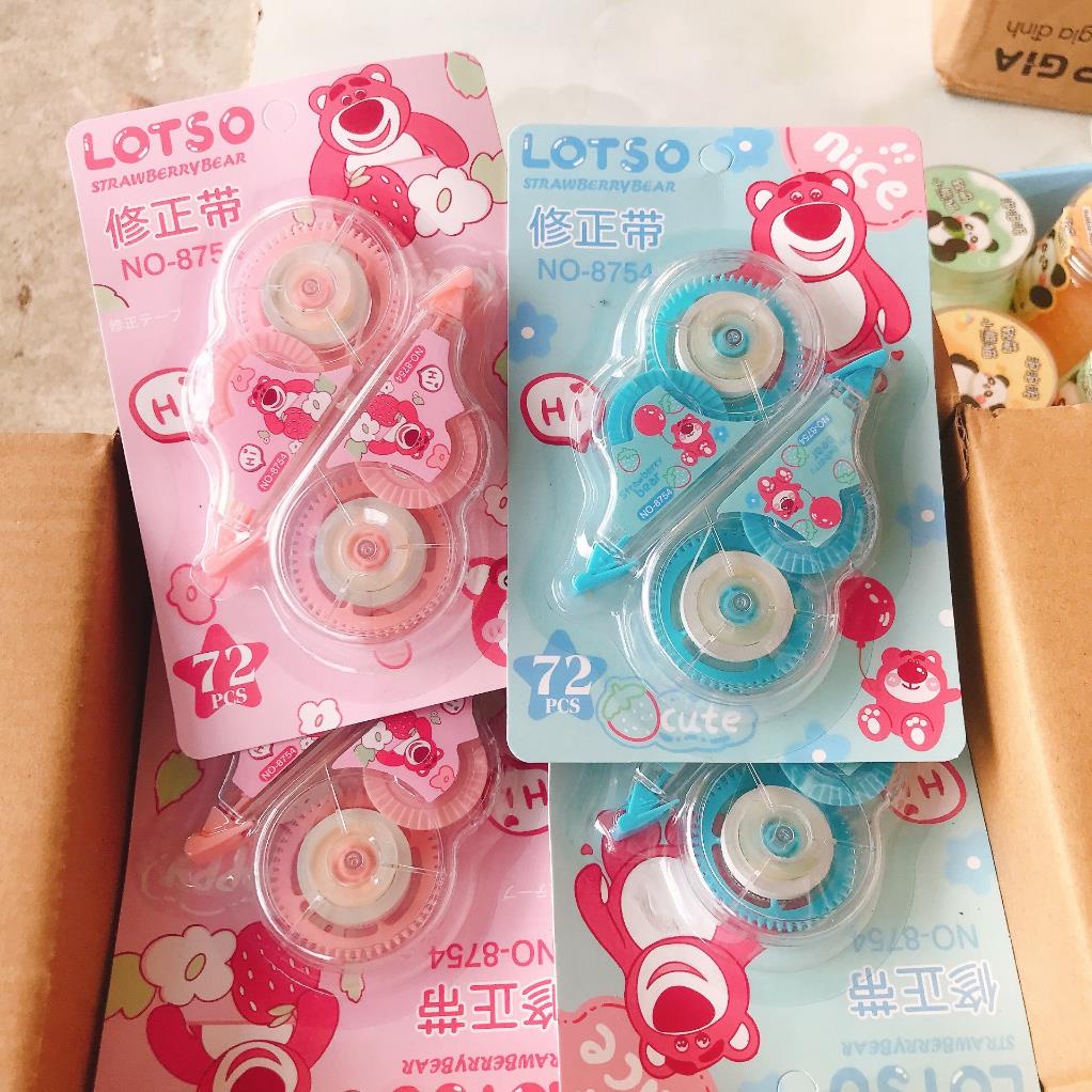 Set 2 xóa kéo gấu dâu dễ thương