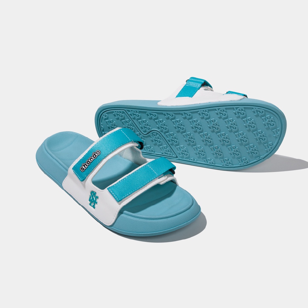 Dép Trendy III In SH Xanh Mặt Trời Trắng TRE3003