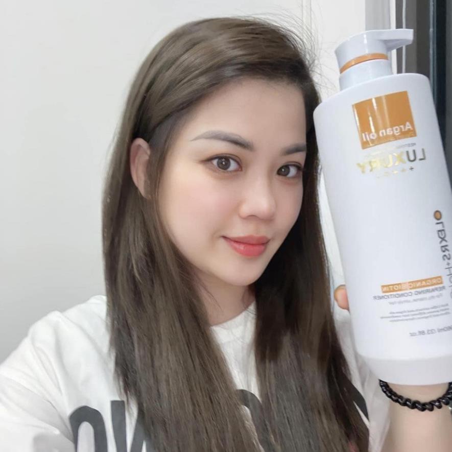 Olexrs Hair Salon - Cặp Dầu Gội Xả Olexrs Hair Salon 960ml Dưỡng Tóc Mềm Mượt Phục Hồi Tóc Hư Tổn l
