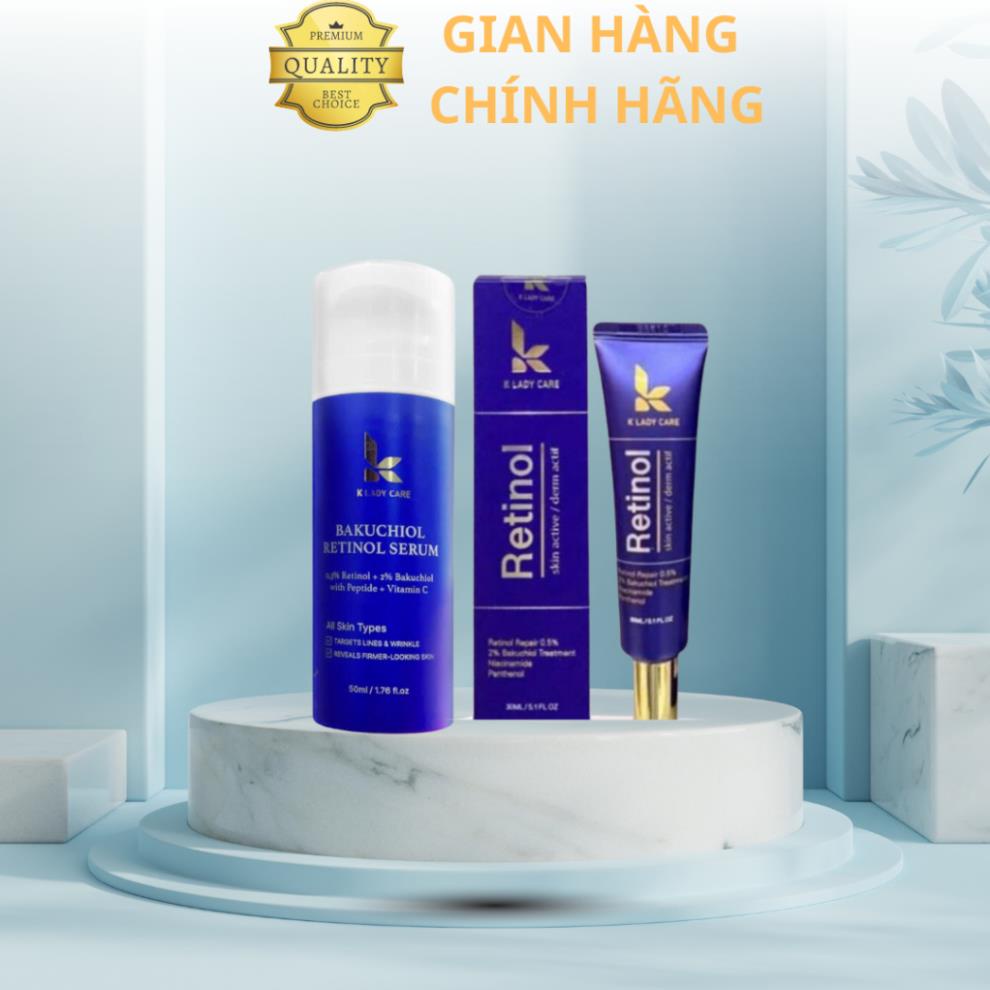 Kem & Serum Dưỡng Ngăn Ngừa Lão Hoá Căng Bóng Da K Lady Care