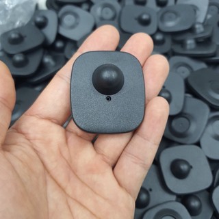 Chíp từ gắn quần áo tem từ chống trộm đen sử dụng cho cổng từ RF