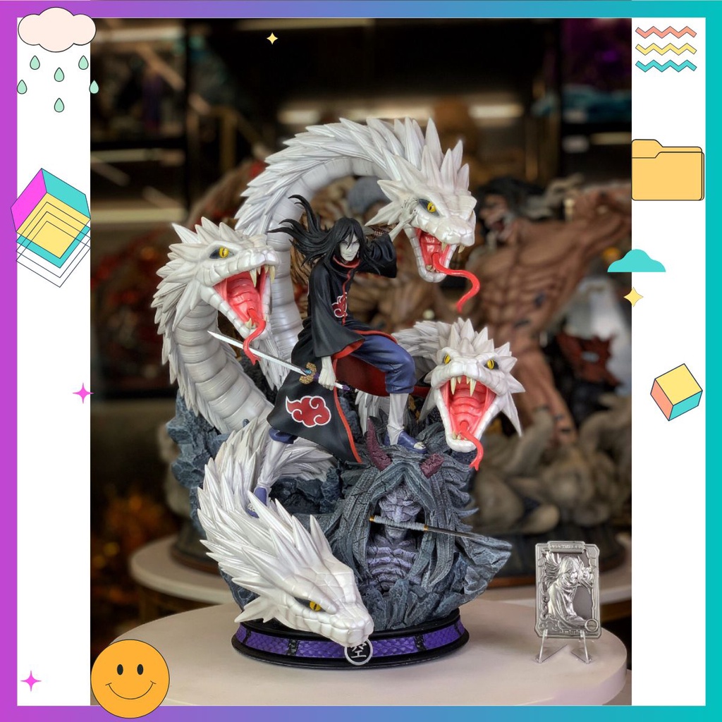 Mô hình orochimaru itachi pain akatsuki mô hình naruto