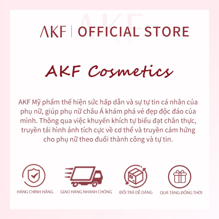 Son môi lì AKF Mềm Mịn Như Nhung Lâu Trôi 3g shoppp