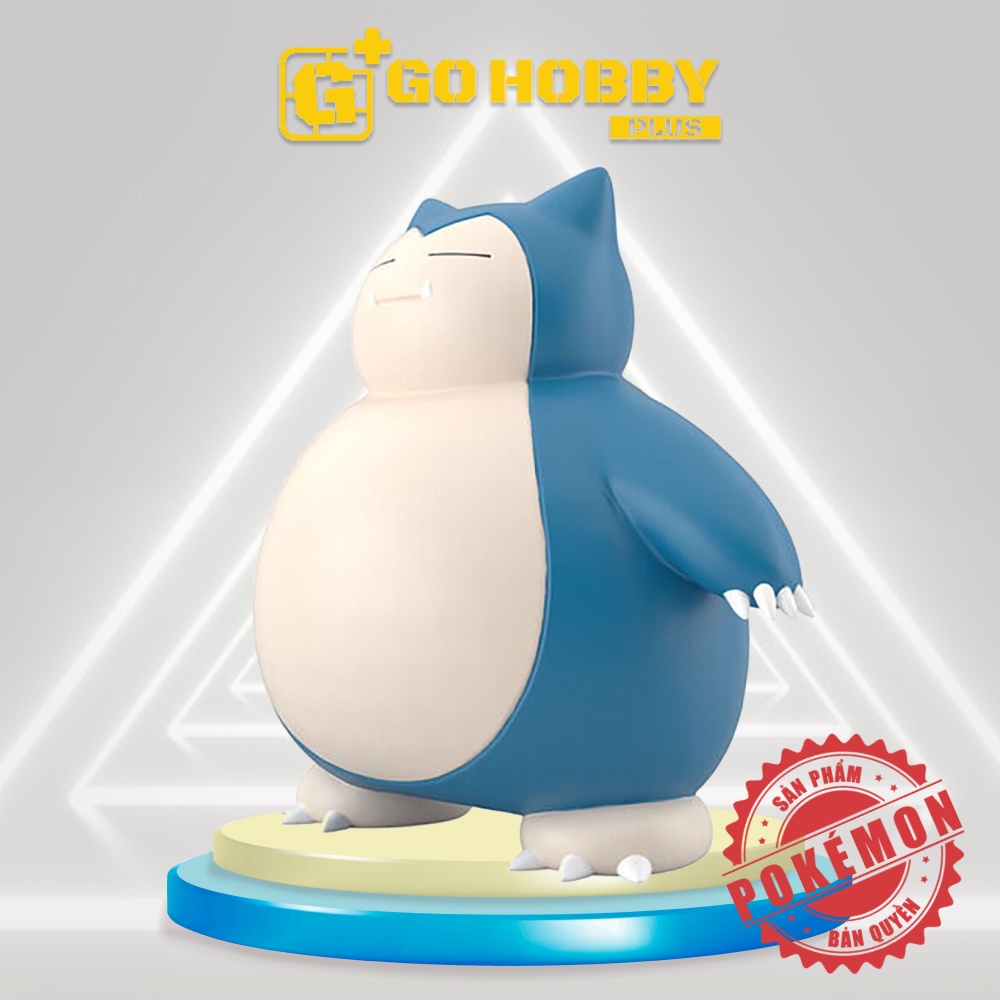 BANDAI | Pokémon Scale World - Kanto Region ~ Red & Snorlax & Pokémon Flute | Đồ chơi mô hình CandyToys tỉ lệ 1/20